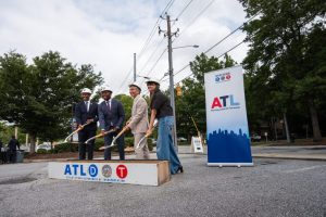 Atlanta breaks ground on Monroe Drive Safe Streets lane reduction